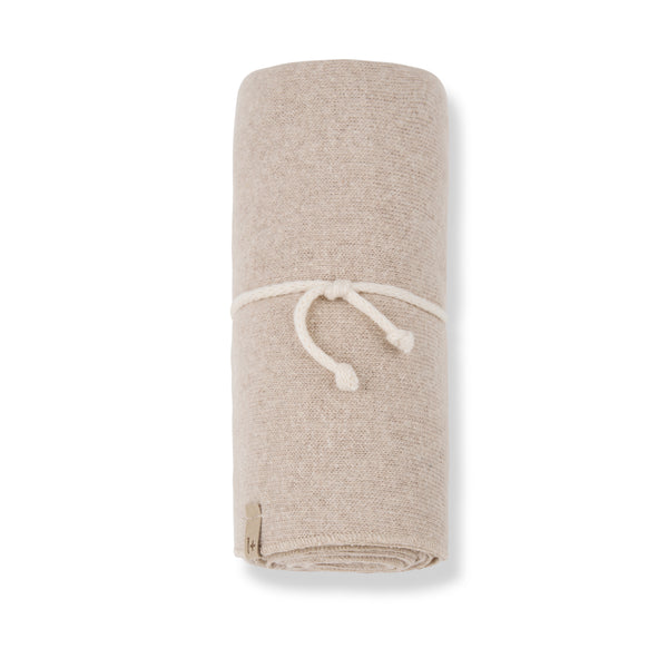 Asis Soft Fleece Baby Blanket (Beige)