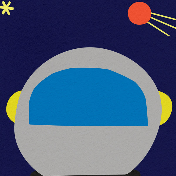 A for Astronaut- Alphabet Art Print