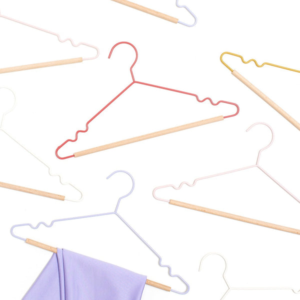 Adult Coated Wire Top Hangers Set of 10 (Summer)