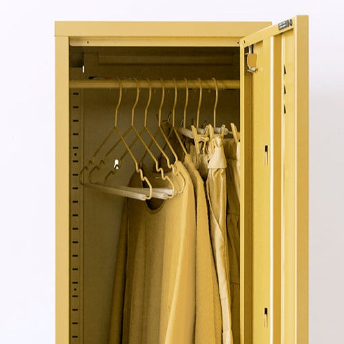 Adult Coated Wire Top Hangers Set of 10 (Butter)