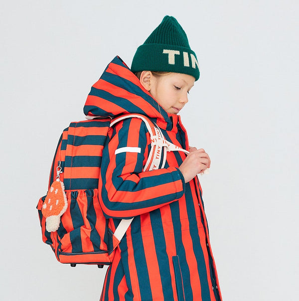 Red-Blue Stripes Backpack