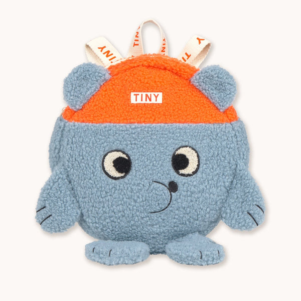 Bear Face Teddy Sherpa Backpack