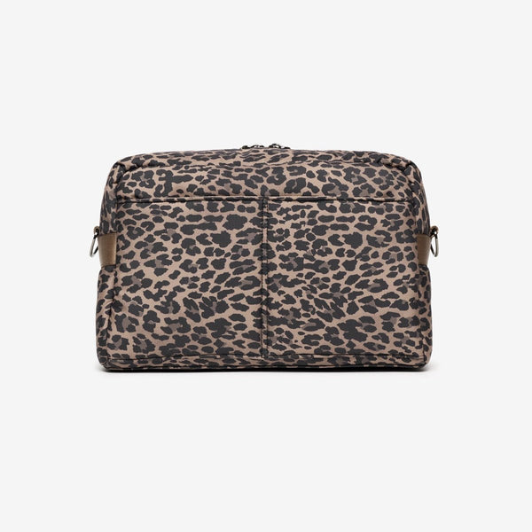 Axel Cross-Body Changing Bag Buggy Organiser (Brown Tonal Leopard)