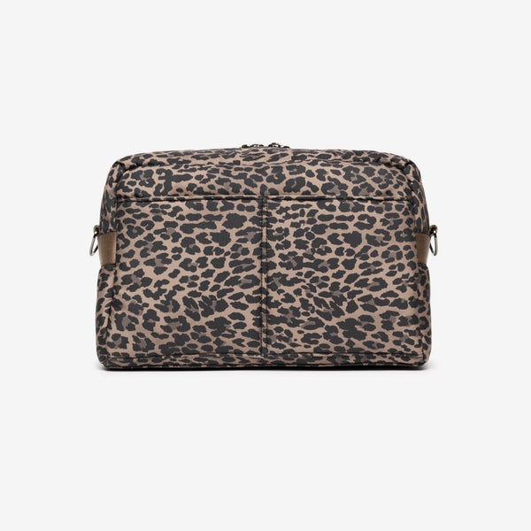 Axel Cross-Body Changing Bag Buggy Organiser (Brown Tonal Leopard)