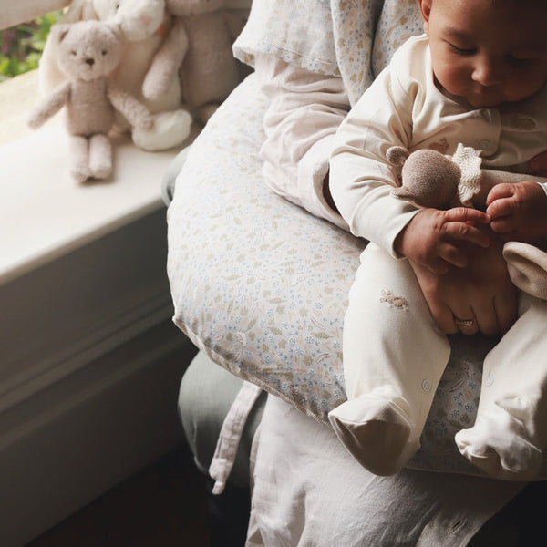 Organic Cotton Nursing Pillow (Nature Trail)