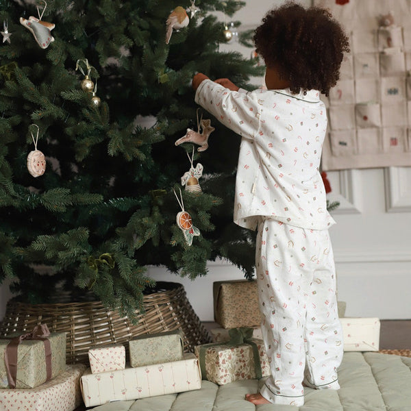 Organic Cotton Flannel Christmas Pyjamas (Nutcracker)