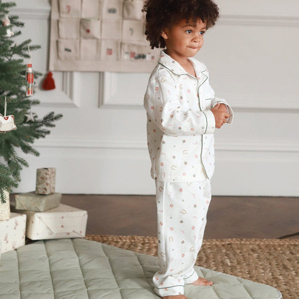 Organic Cotton Flannel Christmas Pyjamas (Nutcracker)