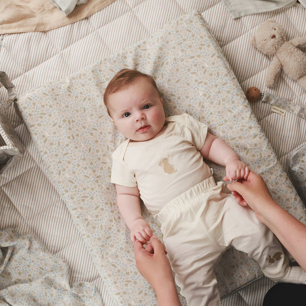 Organic Cotton Baby Changing Mat Cover (Nature Trail)