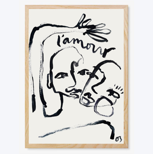 L'Amour Art Print