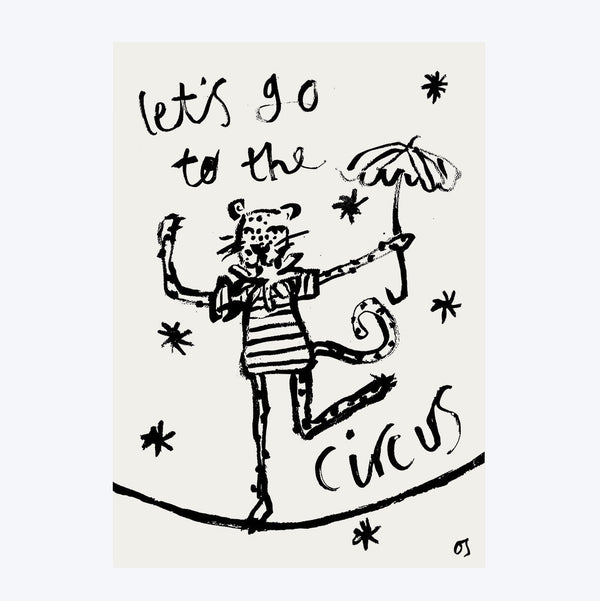 Let's Go to the Circus EXCLUSIVE  Art Print