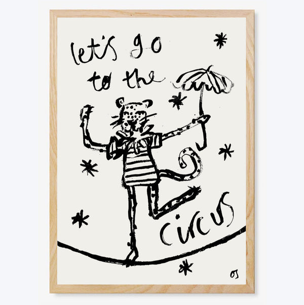 Let's Go to the Circus EXCLUSIVE  Art Print