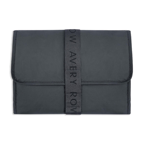 Recycled Travel Baby Changing Mat (Soft Black)