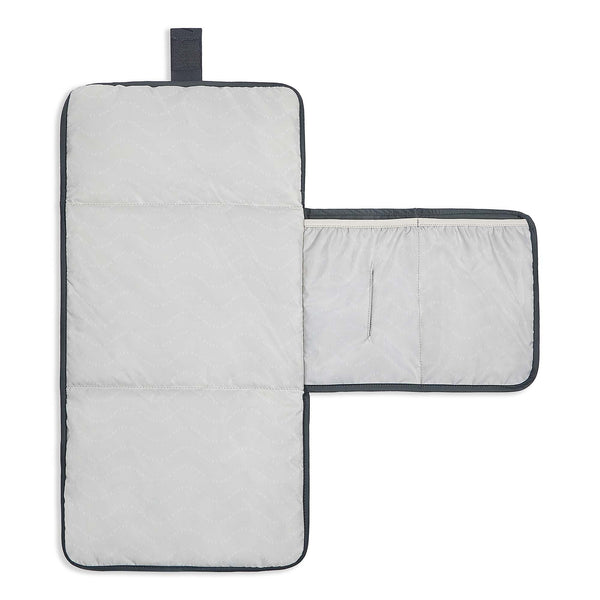Recycled Travel Baby Changing Mat (Soft Black)