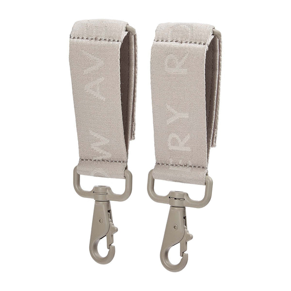 Pram Stroller Clips for Changing Bags (Oyster)
