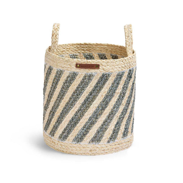 Maize Stripe Storage Basket Set of 3 (Natural)