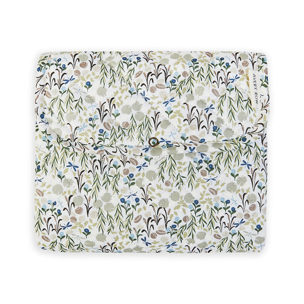 Cotton Travel Baby Changing Mat (Riverbank)