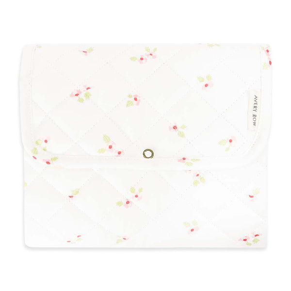 Cotton Travel Baby Changing Mat (Anemone)