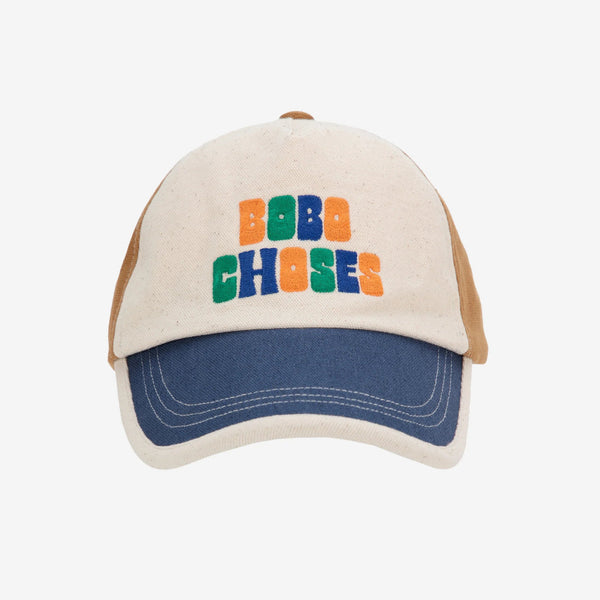 Bobo Choses Logo Colour Block Cap (Multicolour)