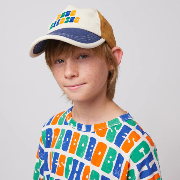 Bobo Choses Logo Colour Block Cap (Multicolour)
