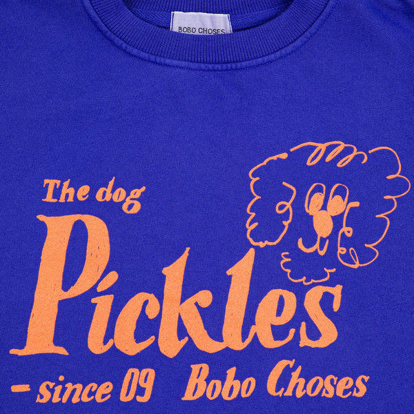 Pickles The Dog Sweatshirt (Midnight Blue)