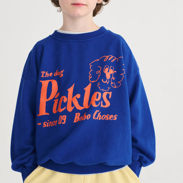 Pickles The Dog Sweatshirt (Midnight Blue)