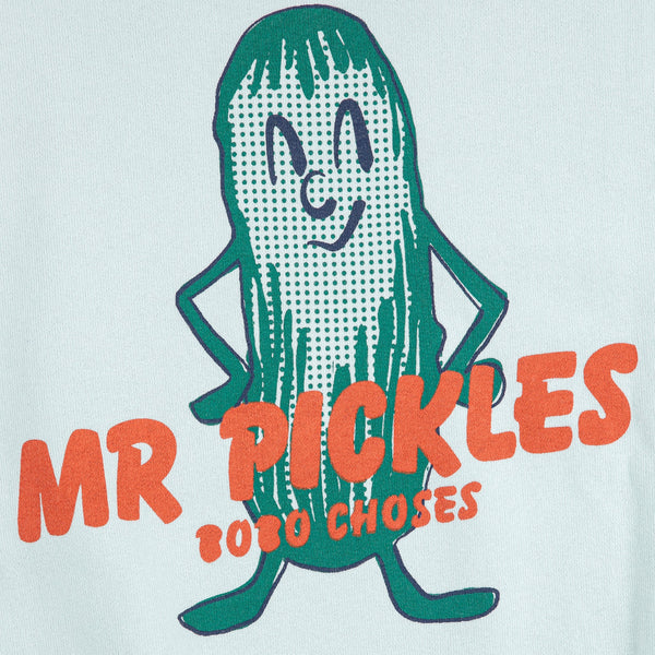 Mr Pickles Cotton Sweatshirt (Light Blue)