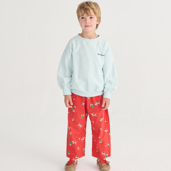 Mr Pickles Cotton Sweatshirt (Light Blue)