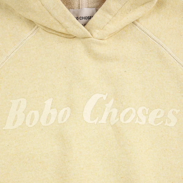 Bobo Choses Sleeveless Cotton Hoodie (Yellow)