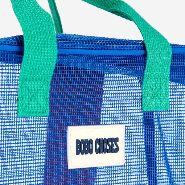 Bobo Choses Colour Block Mesh Back Pack