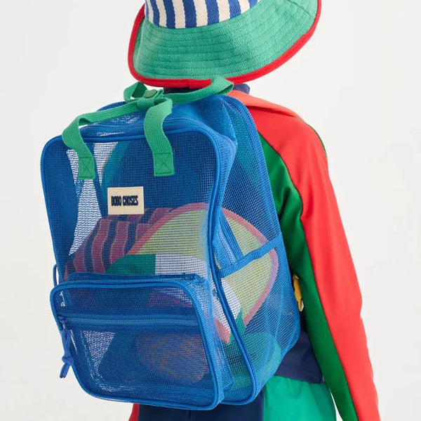 Bobo Choses Colour Block Mesh Back Pack