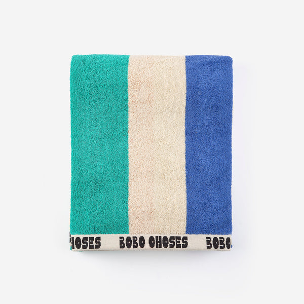 Bobo Choses Colour Block Cotton Beach Towel