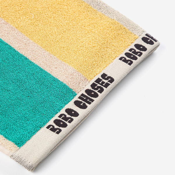 Bobo Choses Colour Block Cotton Beach Towel