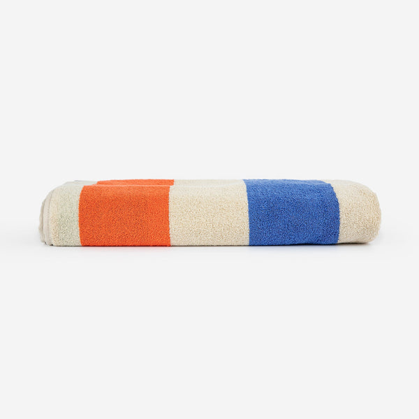 Bobo Choses Colour Block Cotton Beach Towel