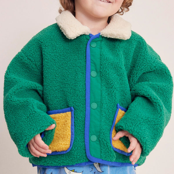 Baby Beneath The Moon All Over Reversible Jacket (Blue)