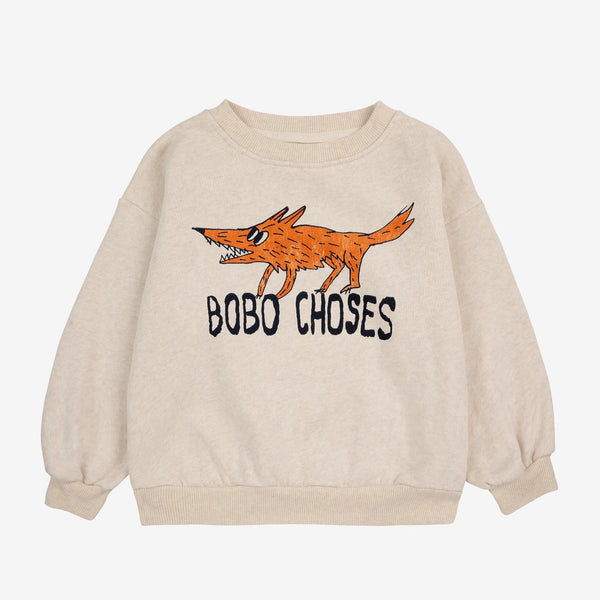 The Clever Fox Sweatshirt (Off-White)