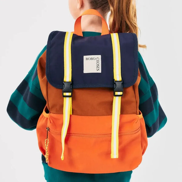 Colour Block Technic Backpack