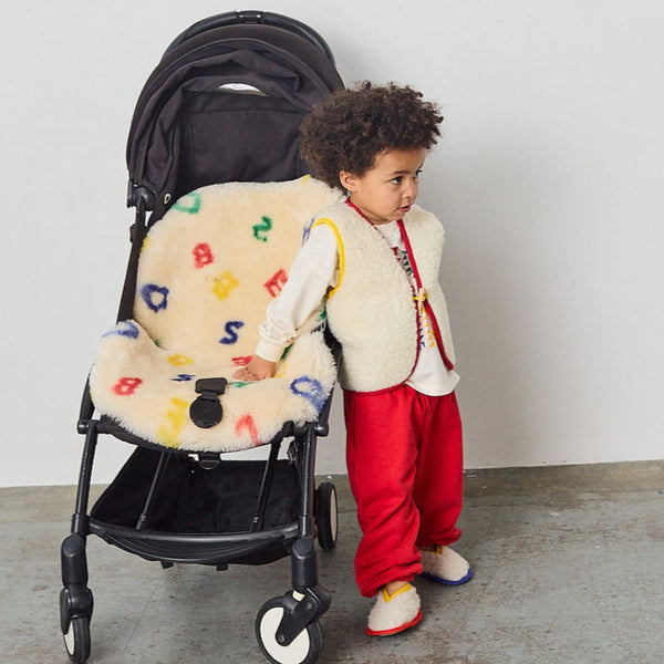Bobo Letterland Sheepskin Snuggler
