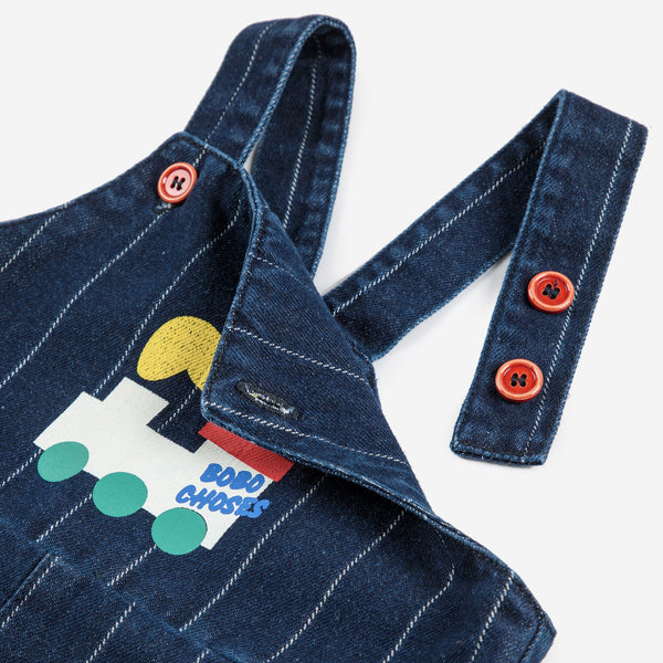 Bobo Choo Choo Denim Baby Dungarees