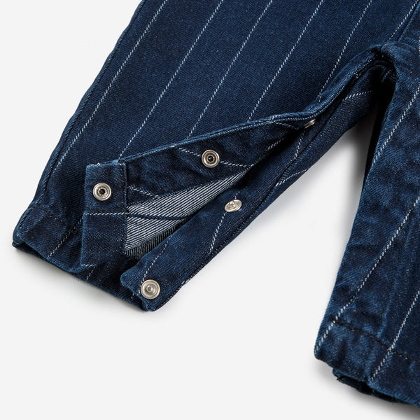 Bobo Choo Choo Denim Baby Dungarees