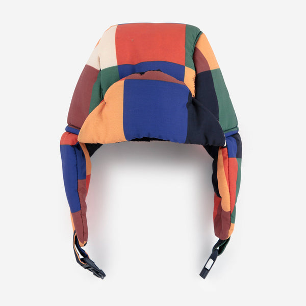 Multicolour Tiles Chapka Hat