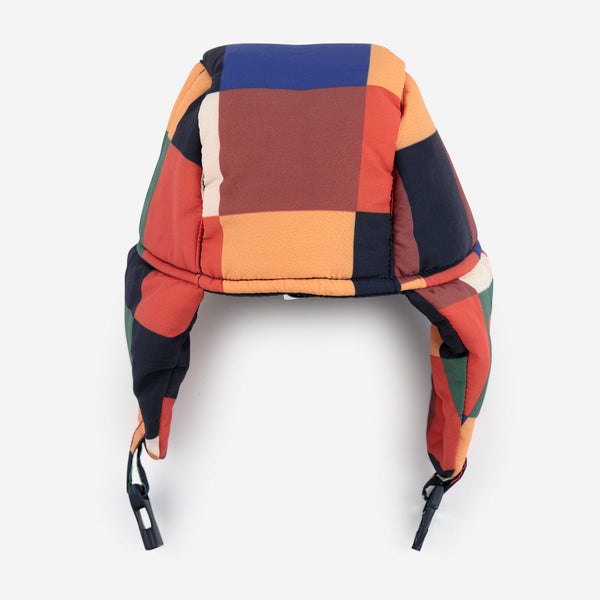 Multicolour Tiles Chapka Hat