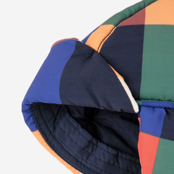 Multicolour Tiles Chapka Hat