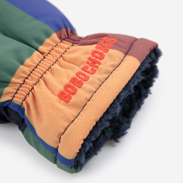 Multicolour Tiles Mittens