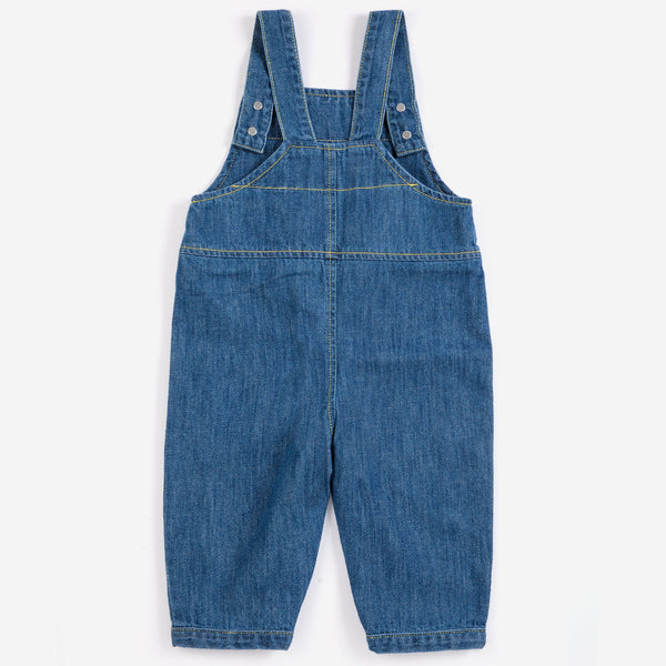 Booo Bo Choses Tag Denim Baby Dungaree Overalls (Midnight Blue)