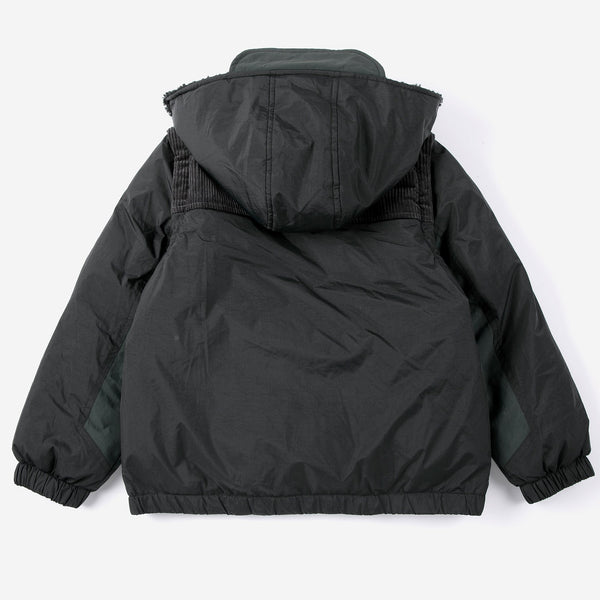 Bobo Choses Padded Puffer Hooded Anorak Coat (Midnight Blue)