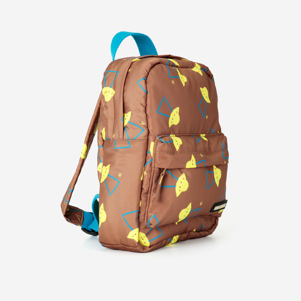 Pixel Abduction All Over Backpack (Brown)