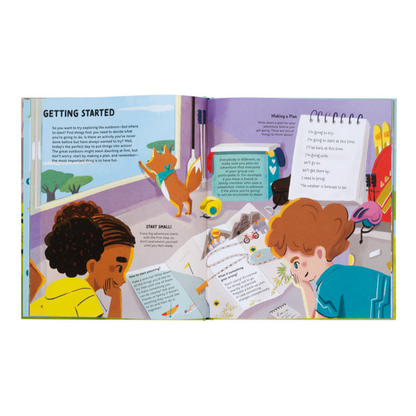 Young Adventurers - A Book About Outdoor Activities in Nature