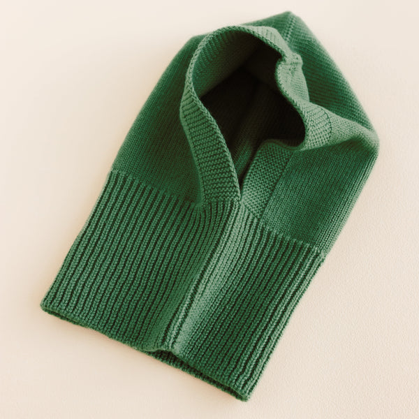 Eddy Merino Wool Balaclava (Grass)