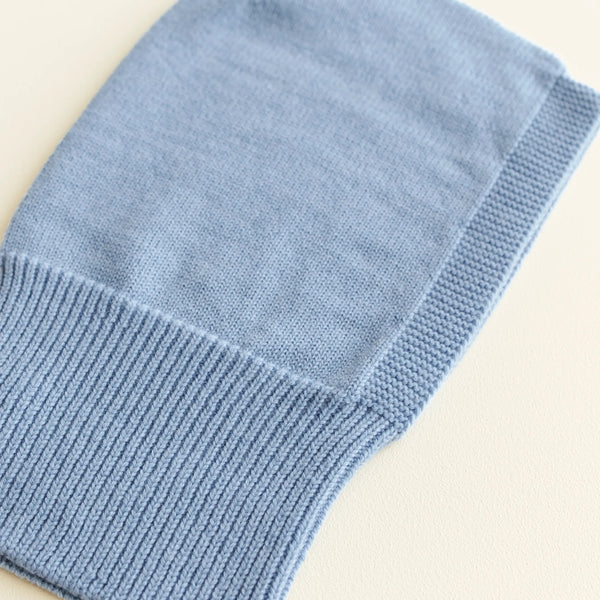 Eddy Merino Wool Balaclava (Light Blue)