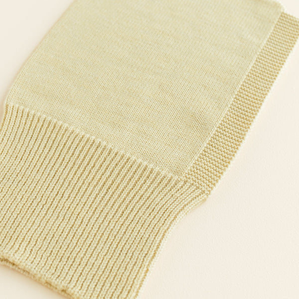 Eddy Merino Wool Balaclava (Light Yellow)